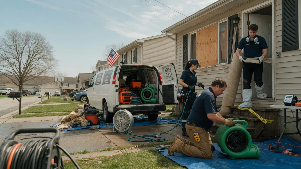 Water Damage Restoration in Franksville, WI near me